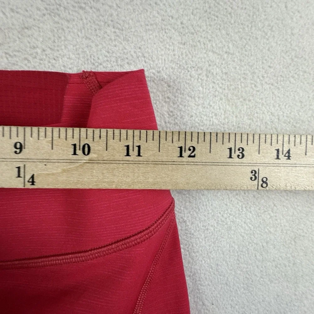 Outdoor Voices TechSweat Core 7/8 Leggings Womens XS Red Performance Yoga Gym